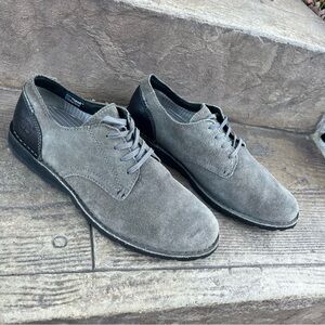 Timberland Men's Gray Suede Oxfords 74169 8992 Size 9.5